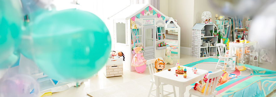 Temas de festa infantil MIMOI Luxo Play